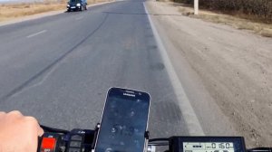 Электровелосипед 5000 W (Ватт). Тест максимальной скорости и просто покатушки по Караганде.
