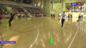 Веселые старты детей и их родителей в ФК "Горняк". г. Павловск Воронежской обл