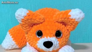 Амигуруми: схема Лисичка Мимозыря. Игрушки вязаные крючком - Free crochet patterns.