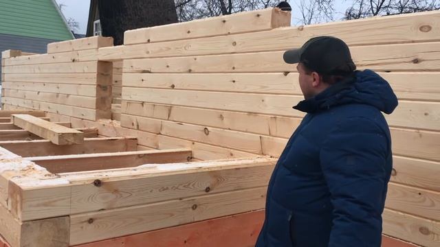 Как правильно строить дом из профилированного бруса | Стройка деревянного дома