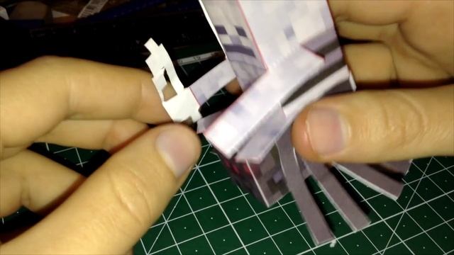 Бумажный Minecraft (mini): Скелет-наездник смотреть онлайн