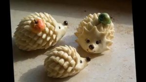 Осенний ежик Детские поделки