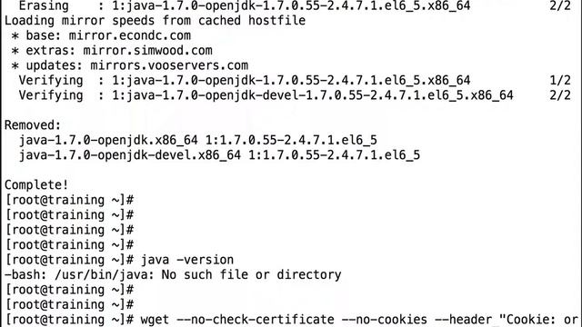 How to remove open jdk and install oracle jdk смотреть онлайн