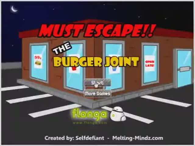 Must Escape the Burger Joint