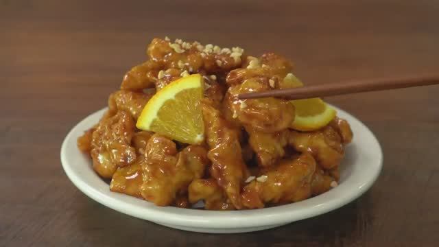 Рецепт хрустящей курицы со сладким апельсином :: Лучше, чем покупать :: Рецепт азиатской курицы