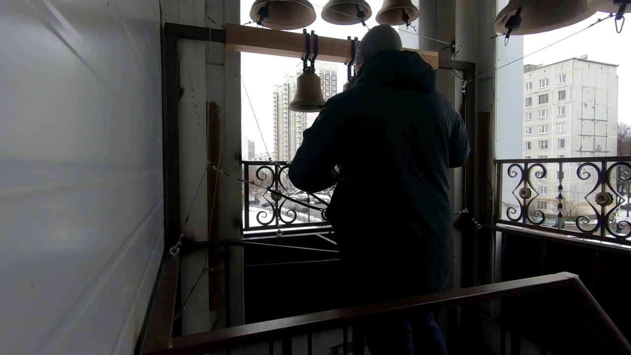 Чертаново, храм иконы Божией Матери Нечаянная радость первый звон смотреть онлайн