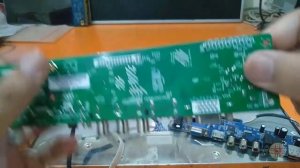 Board+Power+Lamp Card Connections Part-4 of How to Convert LCD Monitor into LED TV Complete Tutoria