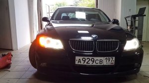 ДХО в кольца BMW 3 E90. Тачка Бородача.