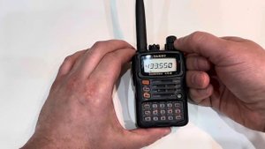 3. Рация YAESU VX-6 сохранение канала  в памяти