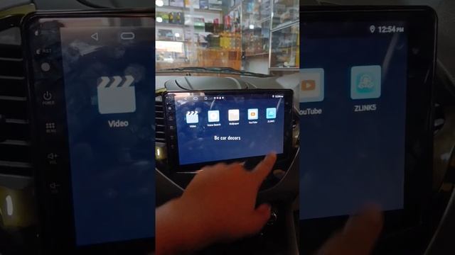 Figo Aspire Car Android System Update Main Carplay With Android Auto front and back dvr camera fixe