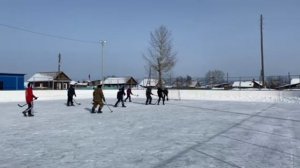 Кустовой хоккейный турнир ко Дню защитника Отечества и  Сагаалган.