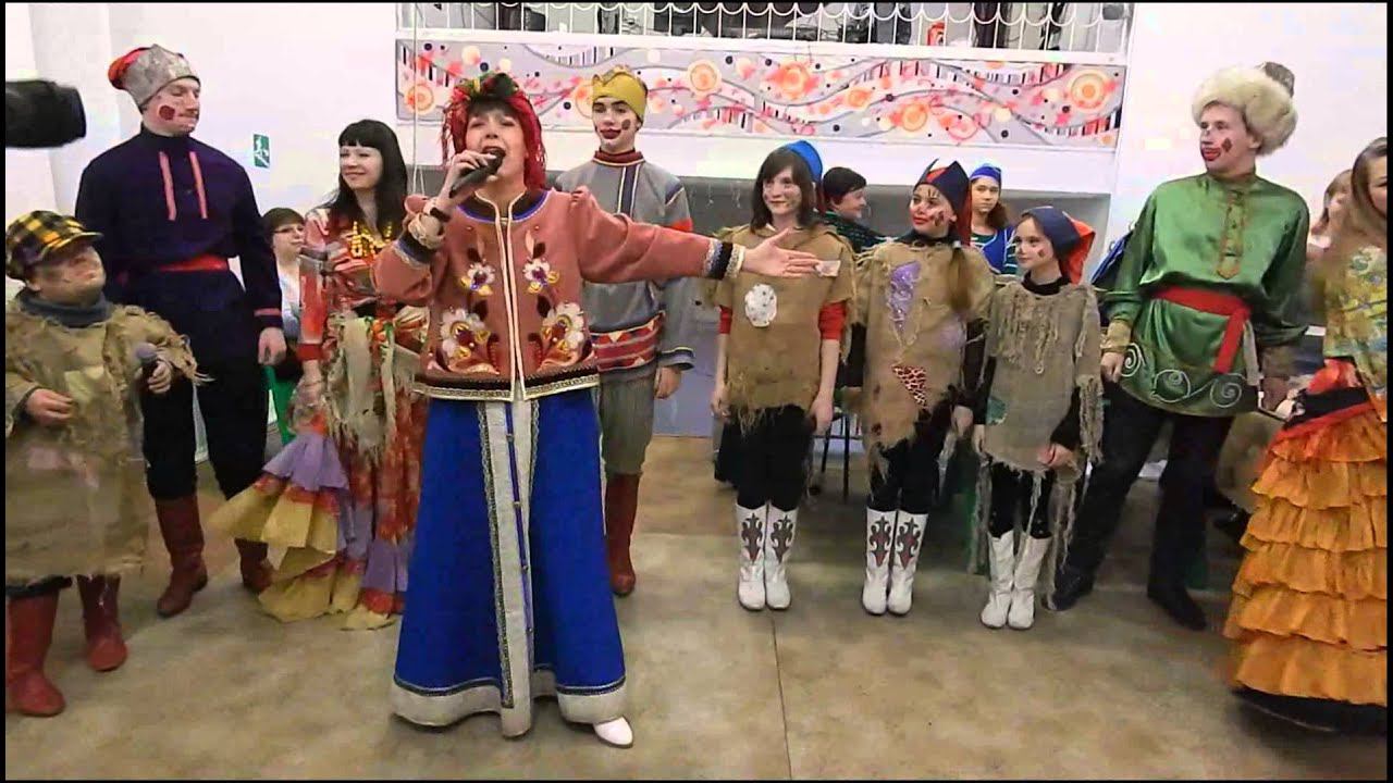 Ярмарка ремёсел в ДК им.Ногина (скоморохи) 23.11.14 г. г.Ковров