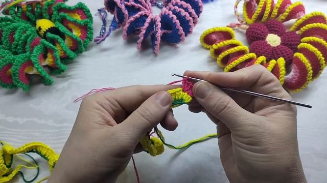 Бабушкин серпантин/Мастер-класс/Crochet serpentine/ Grandma's serpentine