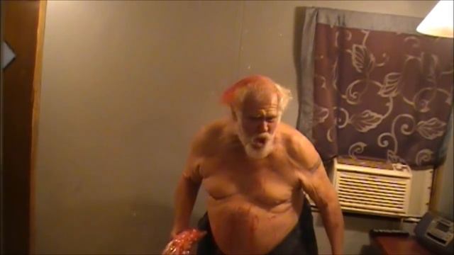 Angry Grandpa - Plastic Wrap Wake Up