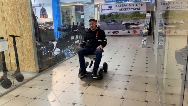 Испытываем электроскутер Eco Koleso iGo для инвалидов и пожилых людей под нагрузкой 110 кг