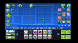 Как менять цвет фона или пола в уровне в Geometry Dash