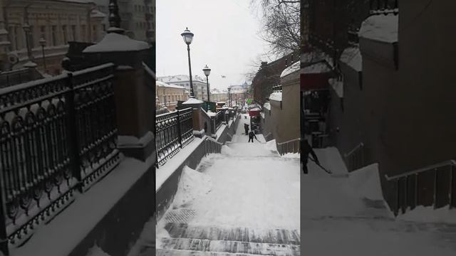 Дорога на работу. Город #томск