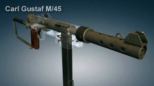 Carl Gustaf M/45 submachine gun | 3dGun