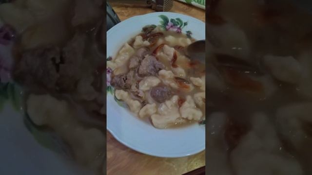 Пельмени наоборот. Галушки с мясом. Кулинарный рецепт