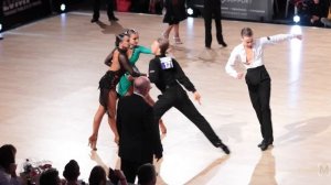 Axel Sampino - Anna Zgonnikova | 2022 French Championship Latin | U21 LAT - Final Samba