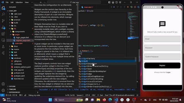 Chat App • Full Tutorial From Scratch | Flutter X Firebase | Register Page | Episode 3