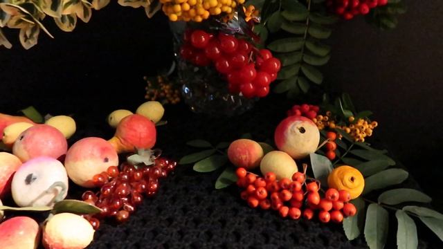 Натюрморт с изюминкой / ватные елочные игрушки СССР 30-40-х годов смотреть онлайн