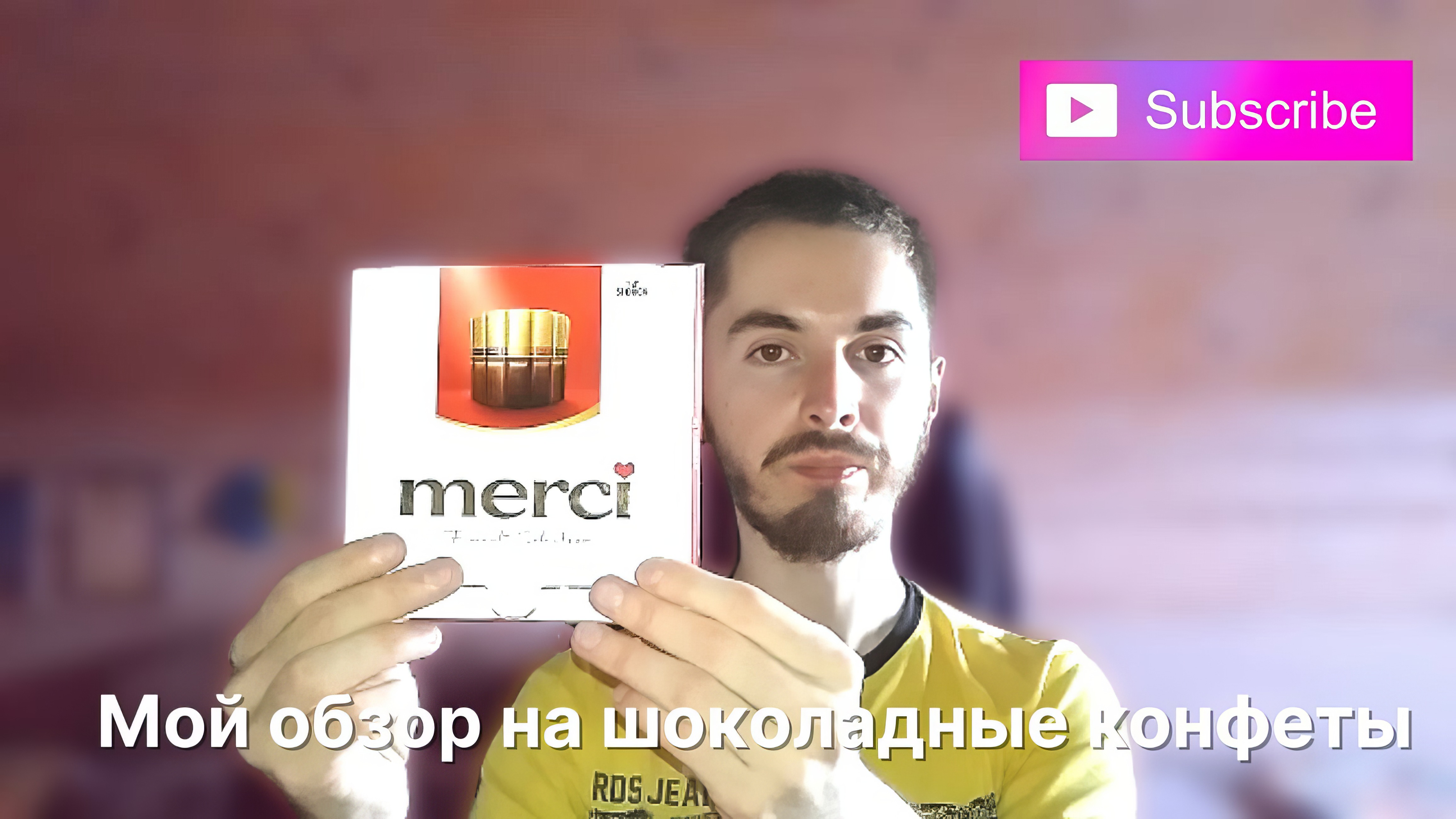 Мой обзор на шоколадные конфеты Merci. Закусываю одну из них