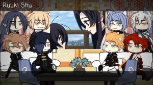 Sengoku night blood react to butterfly sisters [] kny [] 1/?