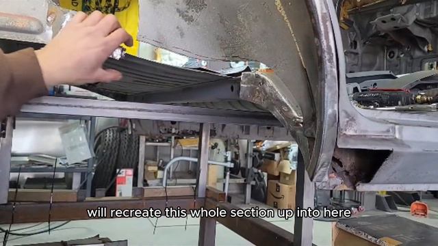 Rear wheel tub & inner floor - 1985 Toyota Landcruiser FJ60 смотреть онлайн