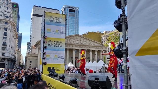 Прогулка по Сан-Тельмо. День Иммигранта и Plaza de Mayo. Старинный трамвай в Caballito. Буэнос Айре