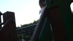 Детская площадка в Гилевской Роще в Тюмени.