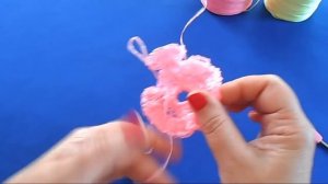 СУПЕР ОБЪЕМНАЯ Мочалка ШАР! Мастер класс для начинающих