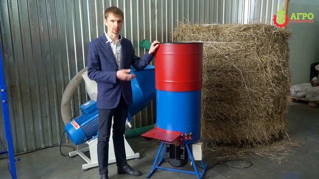 Взяли на изучение соломоизмельчитель для небольших фермерских хозяйств. Небольшой обзор.