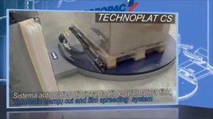 Technoplat CW CS Robopac автоматический паллетоупаковщик (зажима и обрезка пленки)