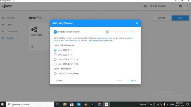 How to download unity game engine in 2021