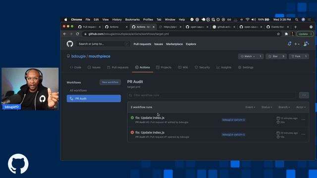 Why doesn't my GitHub Action run automatically from a fork? #30MinutesToMerge смотреть онлайн