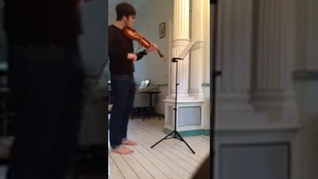 Julien Dresbach - Bach cello suites for viola 3rd suite Pre