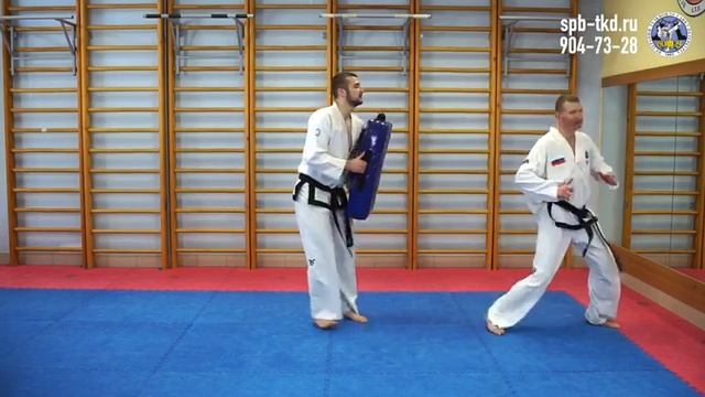 Комплекс спарринговой техники в тхэквондо ICTF смотреть онлайн