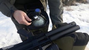 Заправка винтовки VL-AIRGUN  VL-21 сжатым воздухом. Видео для новичков!!!