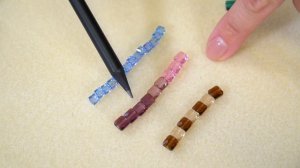 Как сделать бусы на цепочке с кристаллами Swarovski