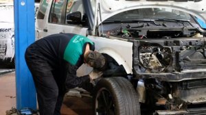 "Отрыв" кузова Land Rover от рамы