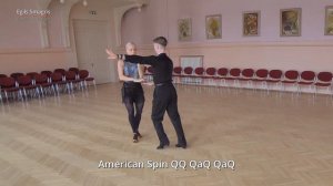 Jive Advanced Basic Choreography 1 of 4 - Simple Spin