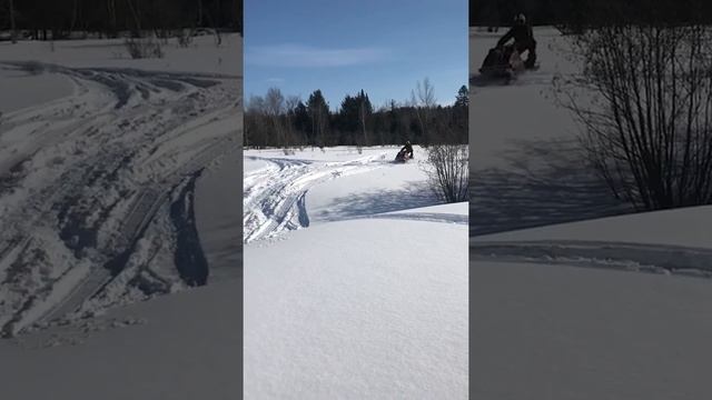 Riding   vintage sled