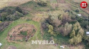 Как выглядит сейчас огромный провал грунта в Дедилово