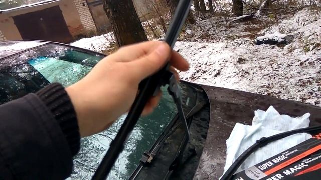 Как заменить дворники на Форд Фокус 2 / Щетки с алиэкспресс смотреть онлайн