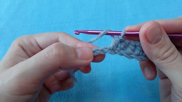 Крючок для начинающих. Урок 4: Полустолбик с накидом. Вязание крючком 2021. смотреть онлайн