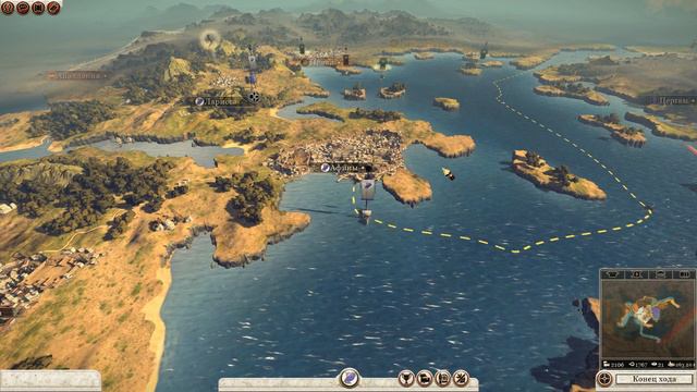 Прохождение кампании Total War Rome 2 за Афины Серия 4 смотреть онлайн