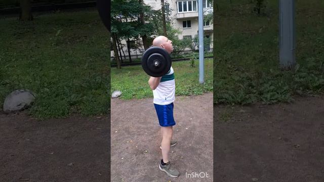 Комплекс со штангой на силовую выносливость !!! 🔥🔥🔥🔥🔥