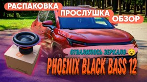 Phoenix Black Bass 12 обзор, прослушка на Москвич 3 🔥