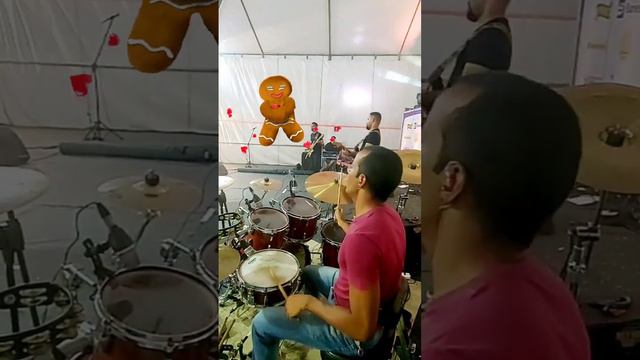 Drum cam - Alma gemea - Uesley de Jesus #alma #show #uesleydejesus #drumchannel #feliz